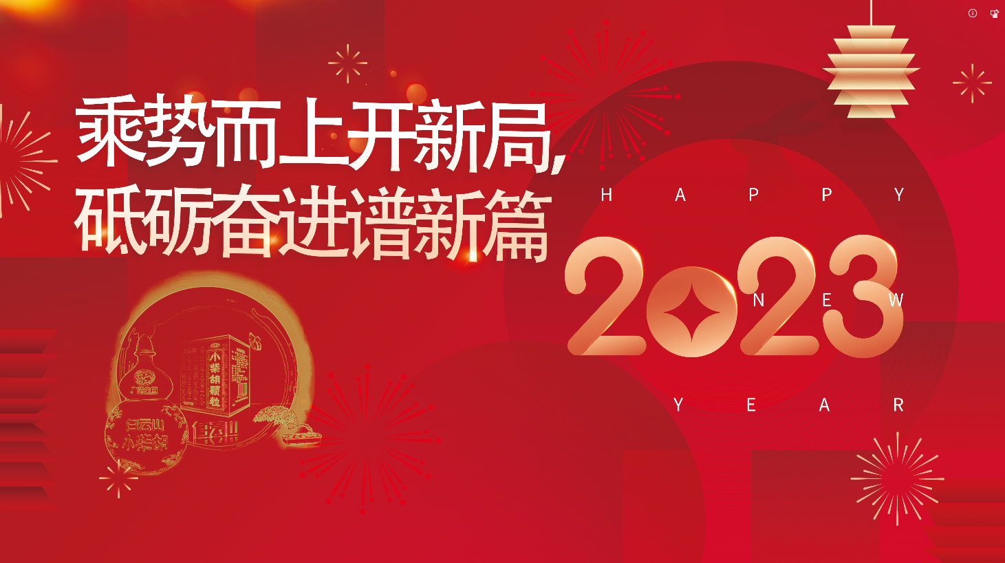白云山必发7790公司2023新年献词